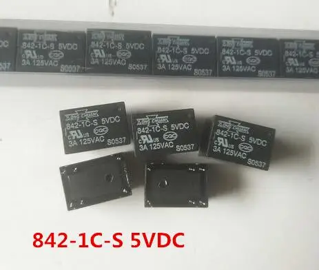 10VNT/DAUG relay 842-1C-S 5VDC 842-1C-S-5VDC 8421CS-5VDC 8421CS 842-1C DC5V 5VDC 5V DIP6