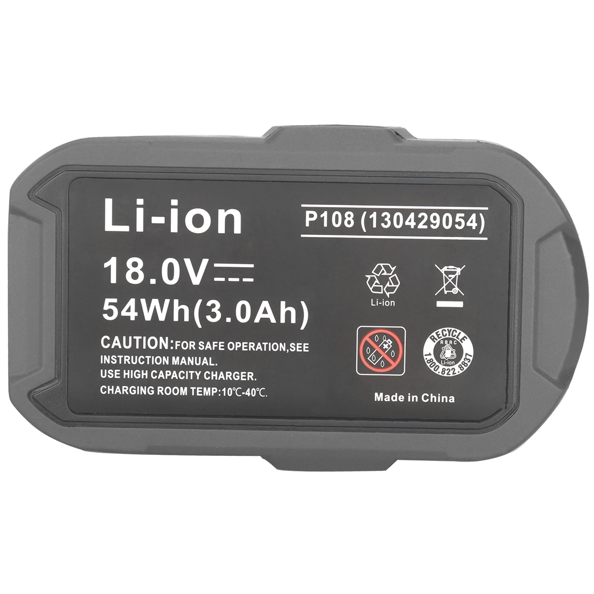 18V 3000mAh, Li-ion daugkartinio Įkrovimo Baterija Ryobi VIENAS bevieliuose Elektros Įrankiuose BPL1820 P108 P109 P106 P105 P104 P103 RB18L50