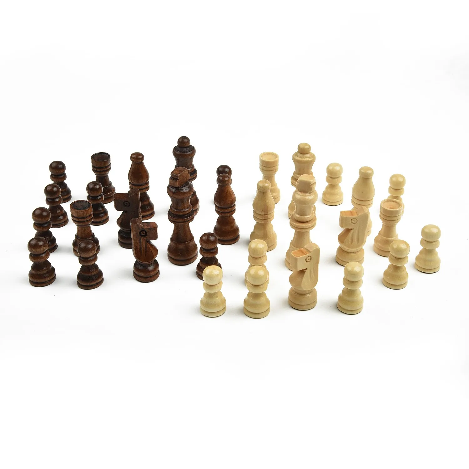 32Pcs Medinių Drožinėtų Šachmatų Nešiojamų King Size Žaislai Šachmatų Žaidimas Ranka Meistriškai Rinkinys Kalėdų Dieną ir Naujųjų Metų šachmatų lenta Žaidimas