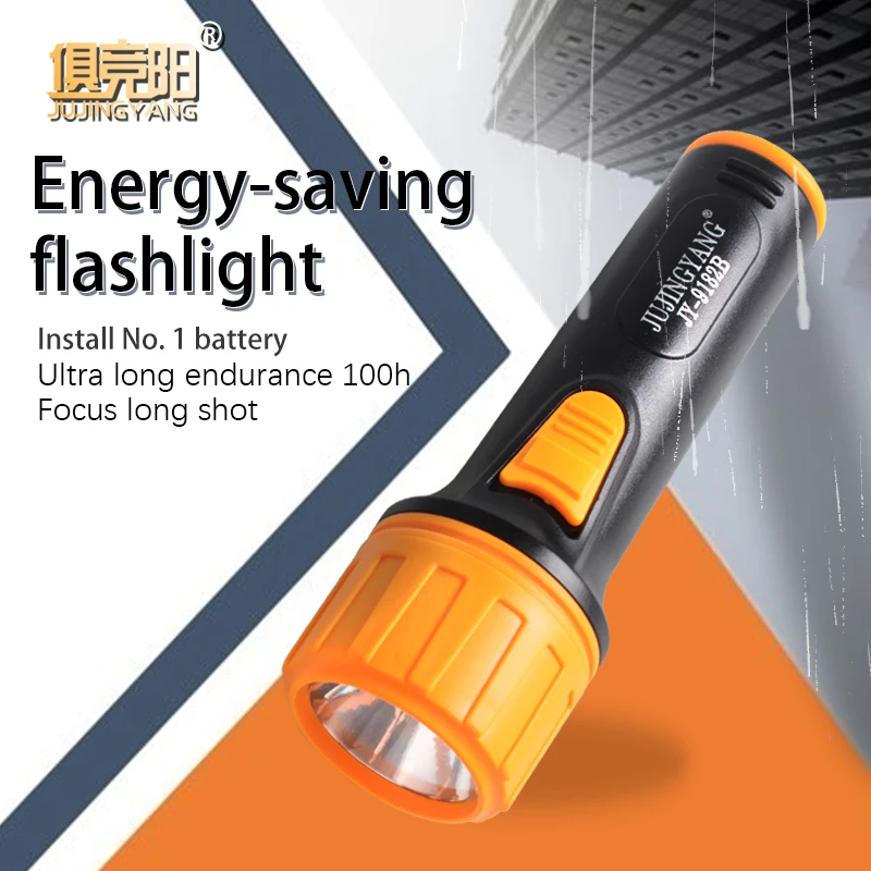 Aukštos kokybės ABS LED žibintuvėlis atsparus vandeniui žibintuvėlis, nešiojamų avarinio apšvietimo šviesos, naudojant 2*AAA baterijos
