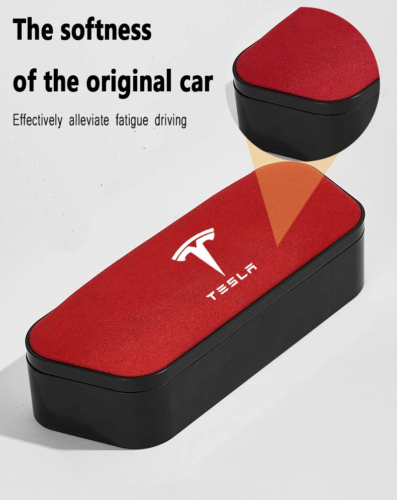 Automobilio Arkos Paramą Tesla Model 3 S X Y Durų talpinimo Akiniai nuo saulės Aukščio Vis Trinkelėmis Rankos Gilaus Anti-kailiniai