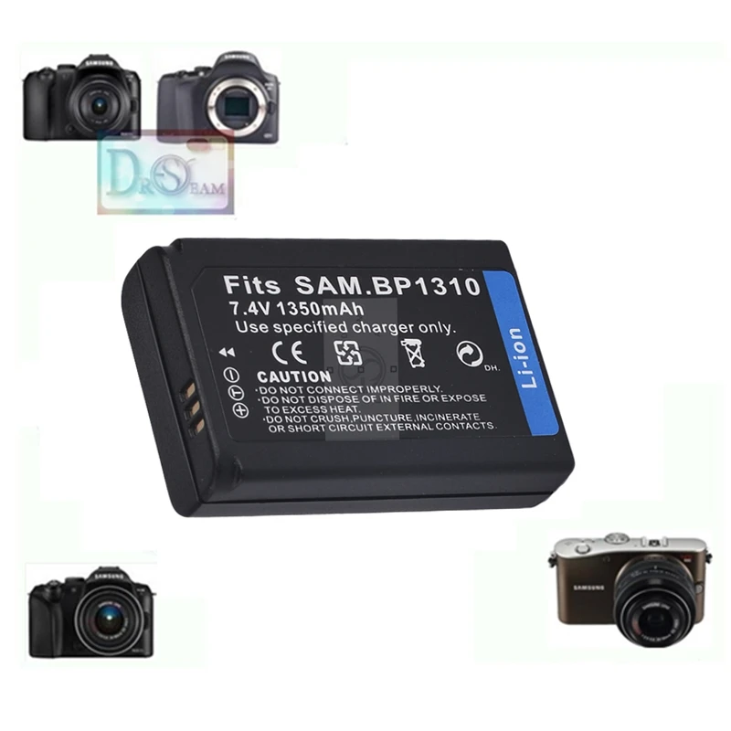 BP1310 BP-1310 1350mAh Fotoaparato Baterija SAMSUNG NX10 NX11 NX20 NX100 PM045