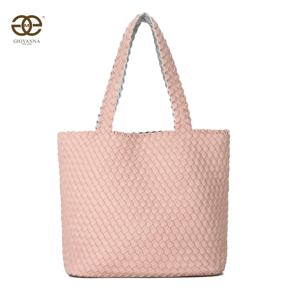 Giovanna Milano moterų composite maišą 2 vnt moterims megztiniai grįžtamasis pečių maišą su tualetinių reikmenų krepšys vasaros kolekcijos 2018 G2169