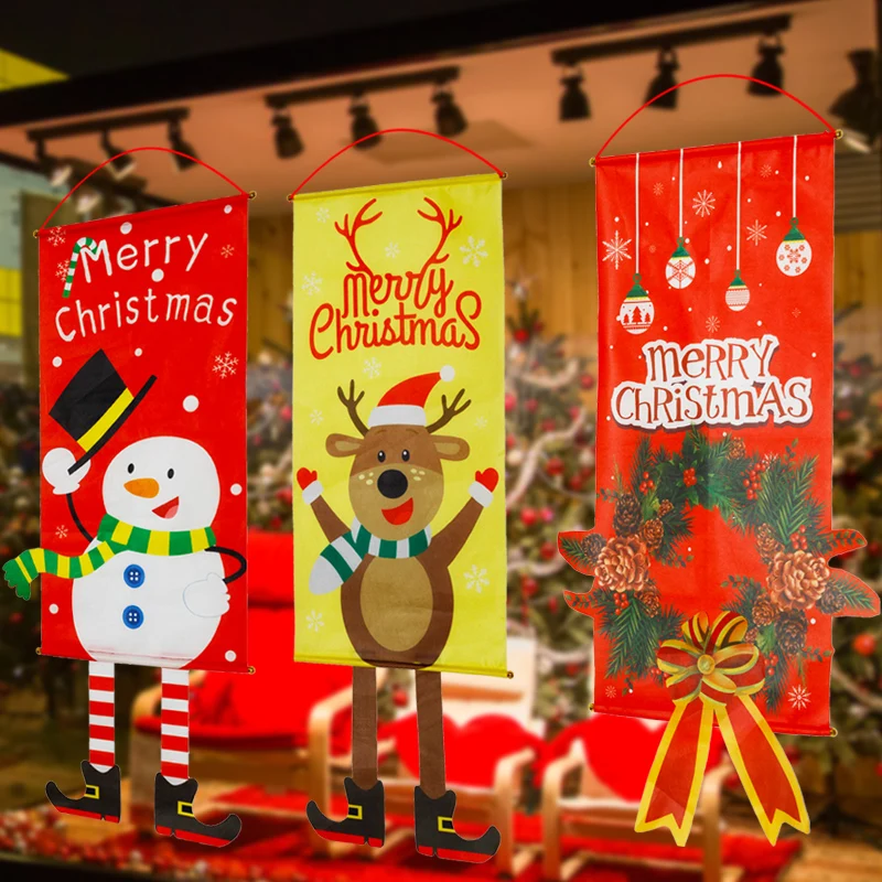 Linksmų Kalėdų Dekoracijas 2022 Reklama Pasirašyti Veranda Vitrina Kabinti Ornamentu Namų Parduotuvė, Durų Dekoras Kalėdos Navidad