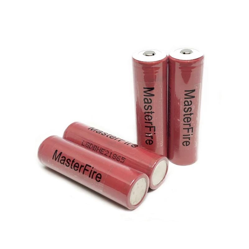 MasterFire Originalus 18650), 3,7 V ICR18650 HE2 2500mAh Baterija Didelės Drenažo Impulso 35A Įkraunama Ličio Baterijas + Punkte Vadovas