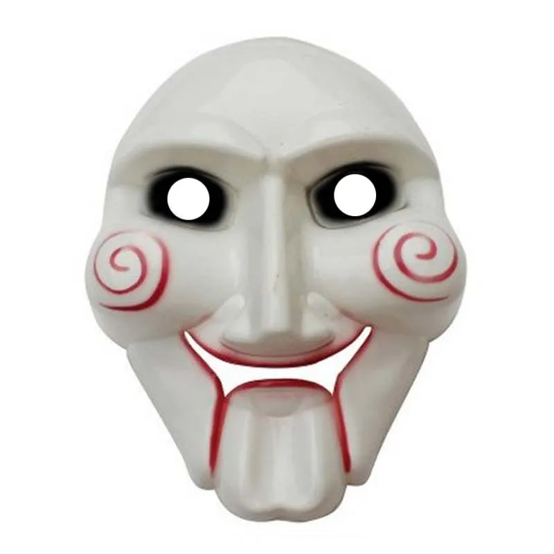Mačiau Filmą Dėlionės Lėlių Helovinas Kaukė Galvos Creepy Baisu Kostiumai Kaukė Cosplay Lašas laivybos Nuotrauka 0 