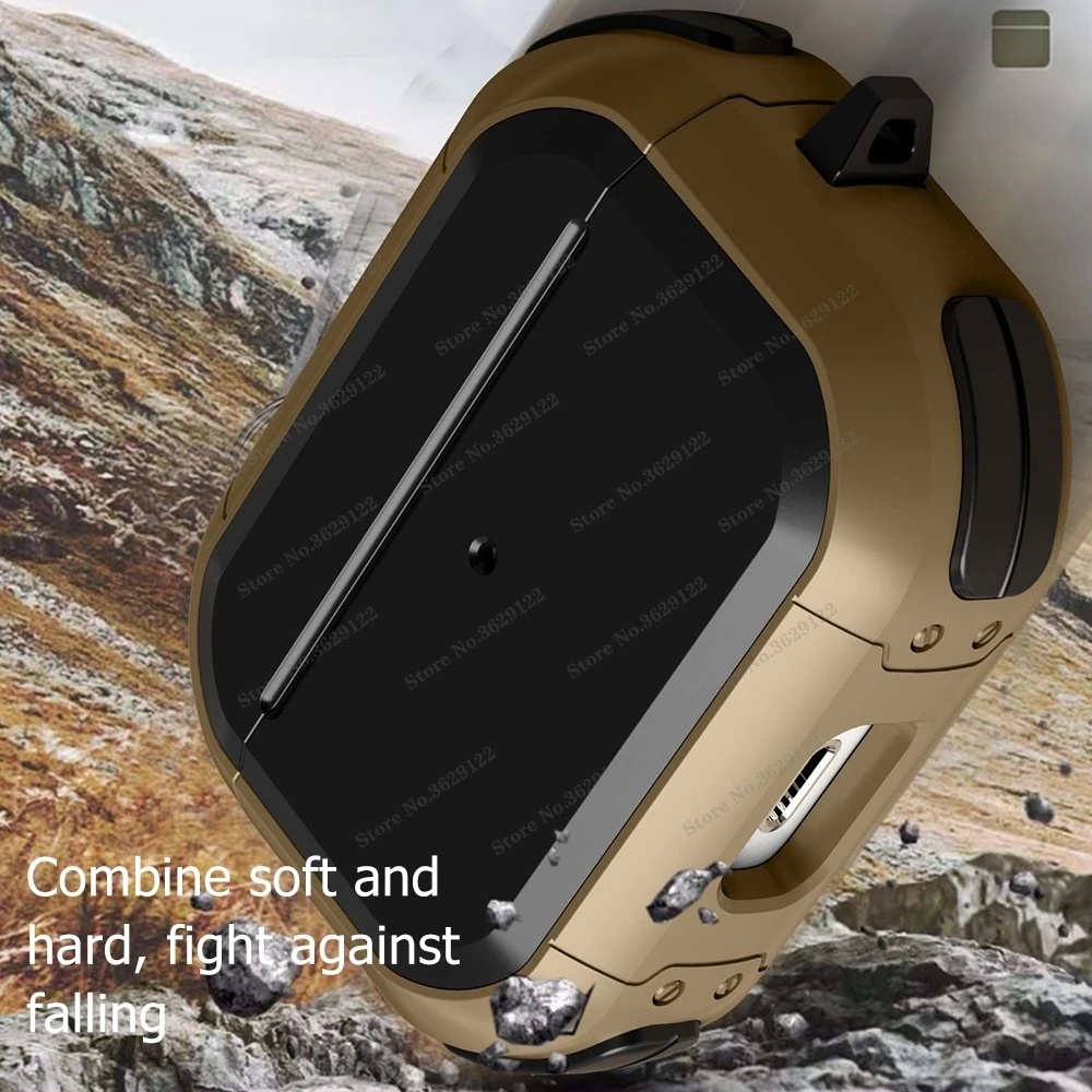 Minkštas Viršelis Skirtas Apple Airpods pro Atveju TPU PC Anti-rudenį Padengti AirPods 2 3 Priedai Belaidės Ausinės Atveju Su Keychain