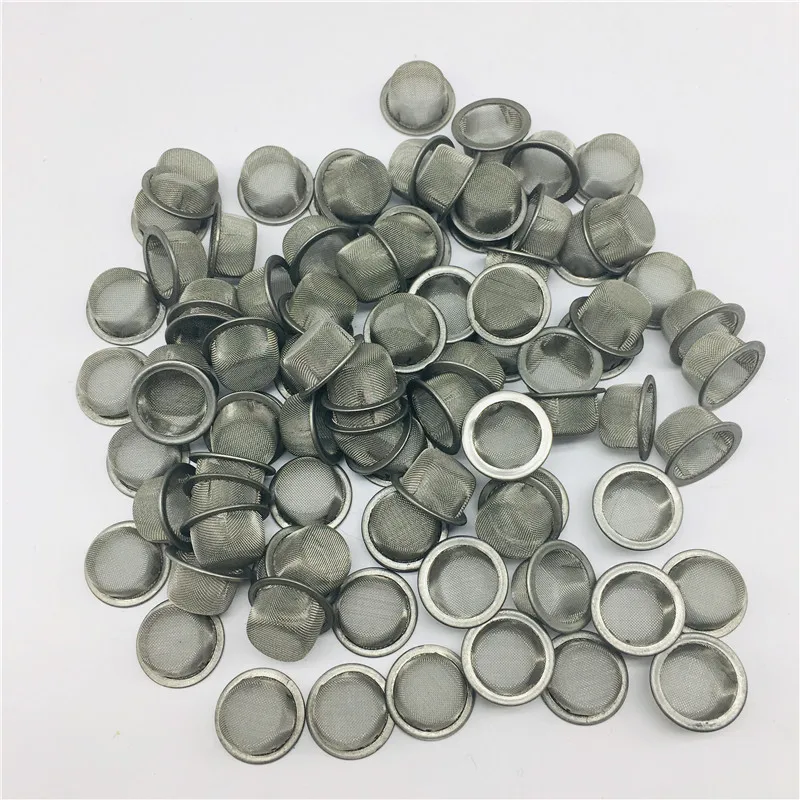 Nerūdijančio Plieno Metalas Ekrano filtrai, Dūmų Priedai apie 0,5 cm Kristalų Kvarco pypkės