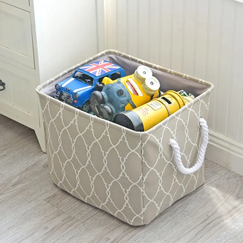 Pilka Eva Žaislas drabužių Saugojimo Krepšys Medvilnės Laidą Nešiojamų Darbalaukio Biuro Prekių Dėžutę