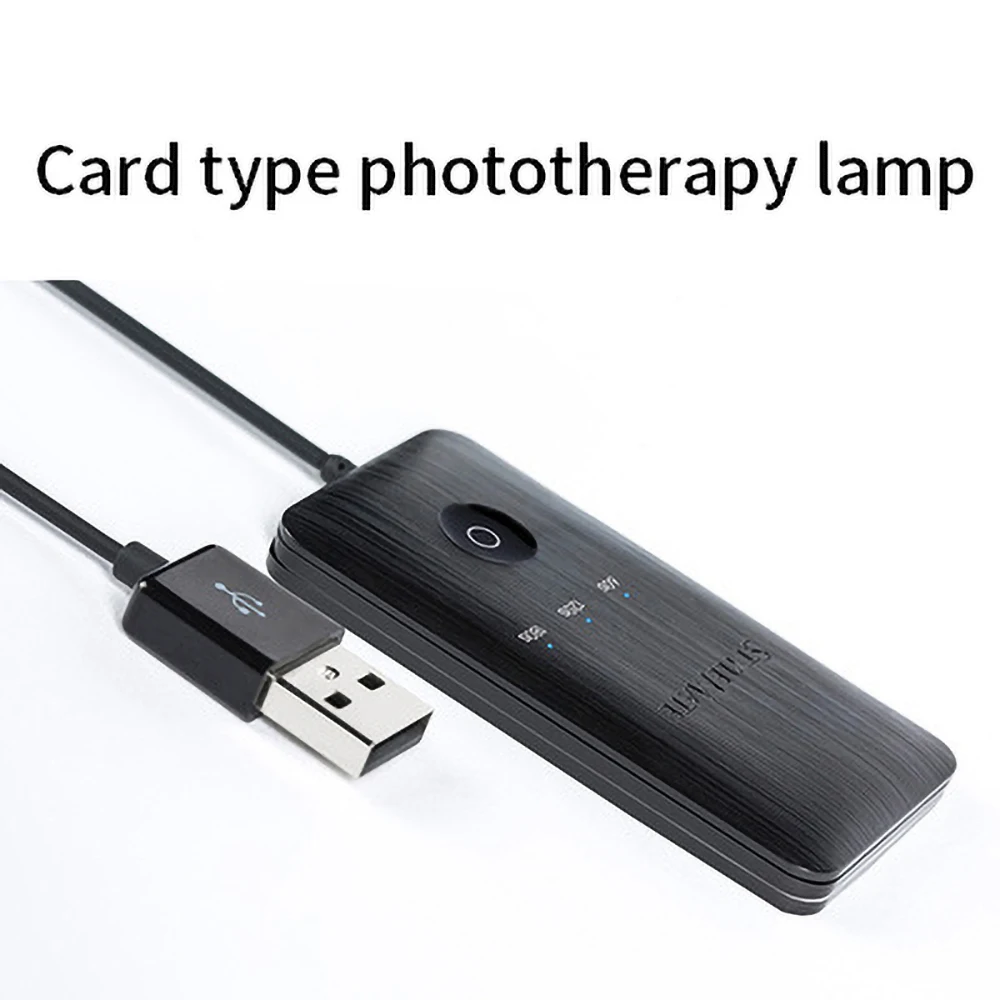 Mini nagų fototerapijos lempa kortelės tipas maži nešiojamieji ne magija nagų lako įrankis greitai džiūstantis nagų parduotuvė skirta Nuotrauka 1 