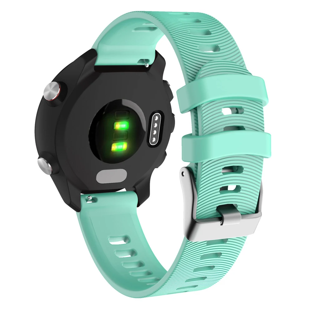 Smart Watch band Garmin Forerunner 245 245 M Vivoactive 3 minkšto silikono Kvėpuojantis Riešo juostos Pirmtakas 645 Watchband Nuotrauka 1 