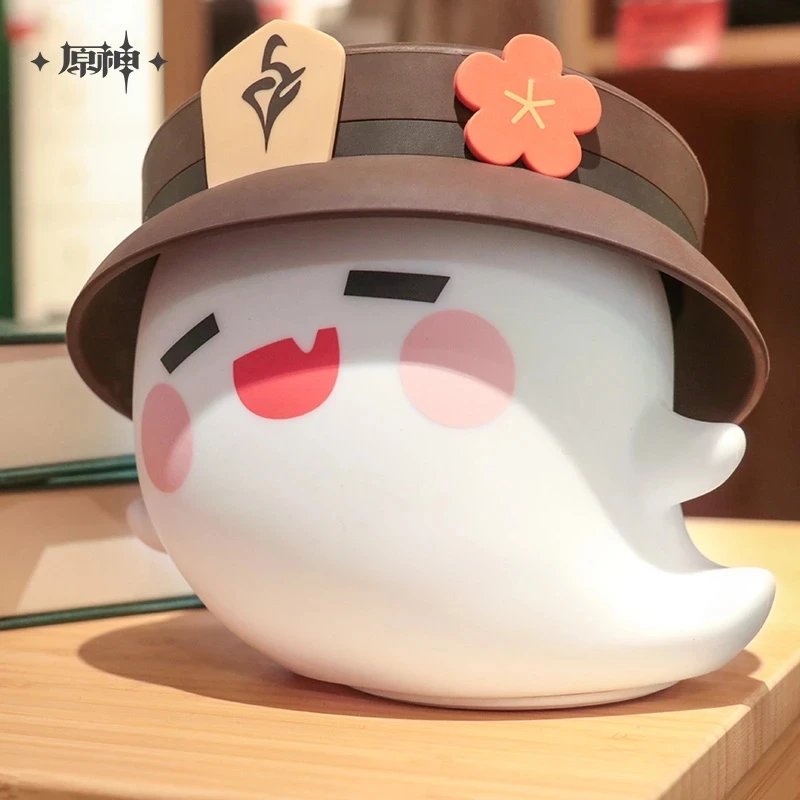 Hu Tao Cosplay Žaidimas Genshin Poveikio Dvasios Silikono Naktį Šviesos Anime Projektas LED Stalo Lempa Namų Puošybai Helovinas Prop Dovana Nuotrauka 2 