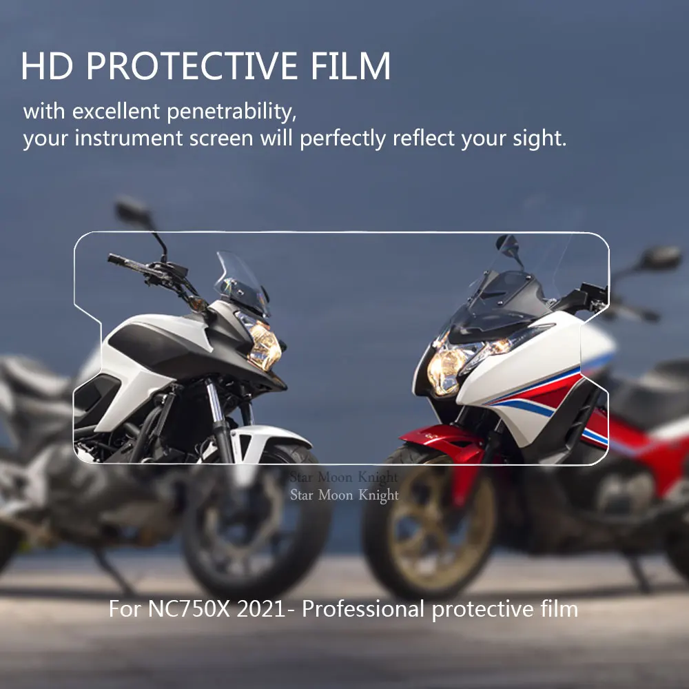 Tinka Honda NC750X NC 750 X NC750 X 2021 - Motociklų Grupių Nulio Apsaugos prietaisų Skydelio HD Priemonė Kino Screen Protector Nuotrauka 2 