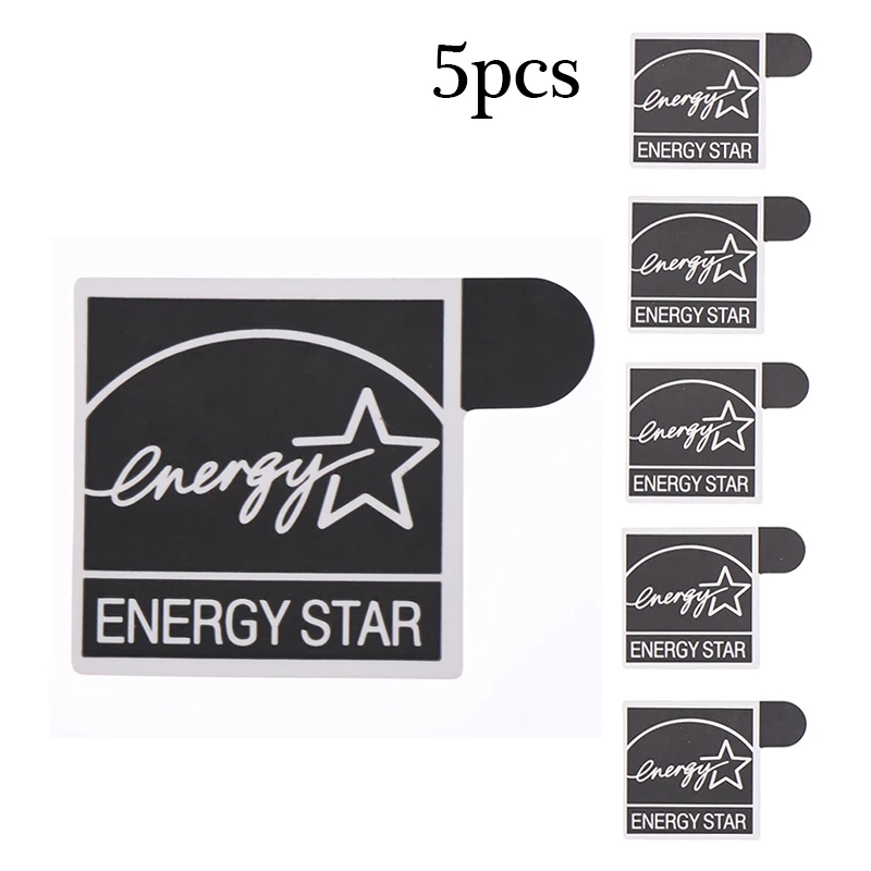 5 Vnt. Naujų Juoda ENERGY STAR Etiketės, Lipdukai ThinkPad Energy Star Logotipas LOGOTIPAS Lipdukai, Nešiojamas Dekoratyviniai Lipdukai Nuotrauka 3 
