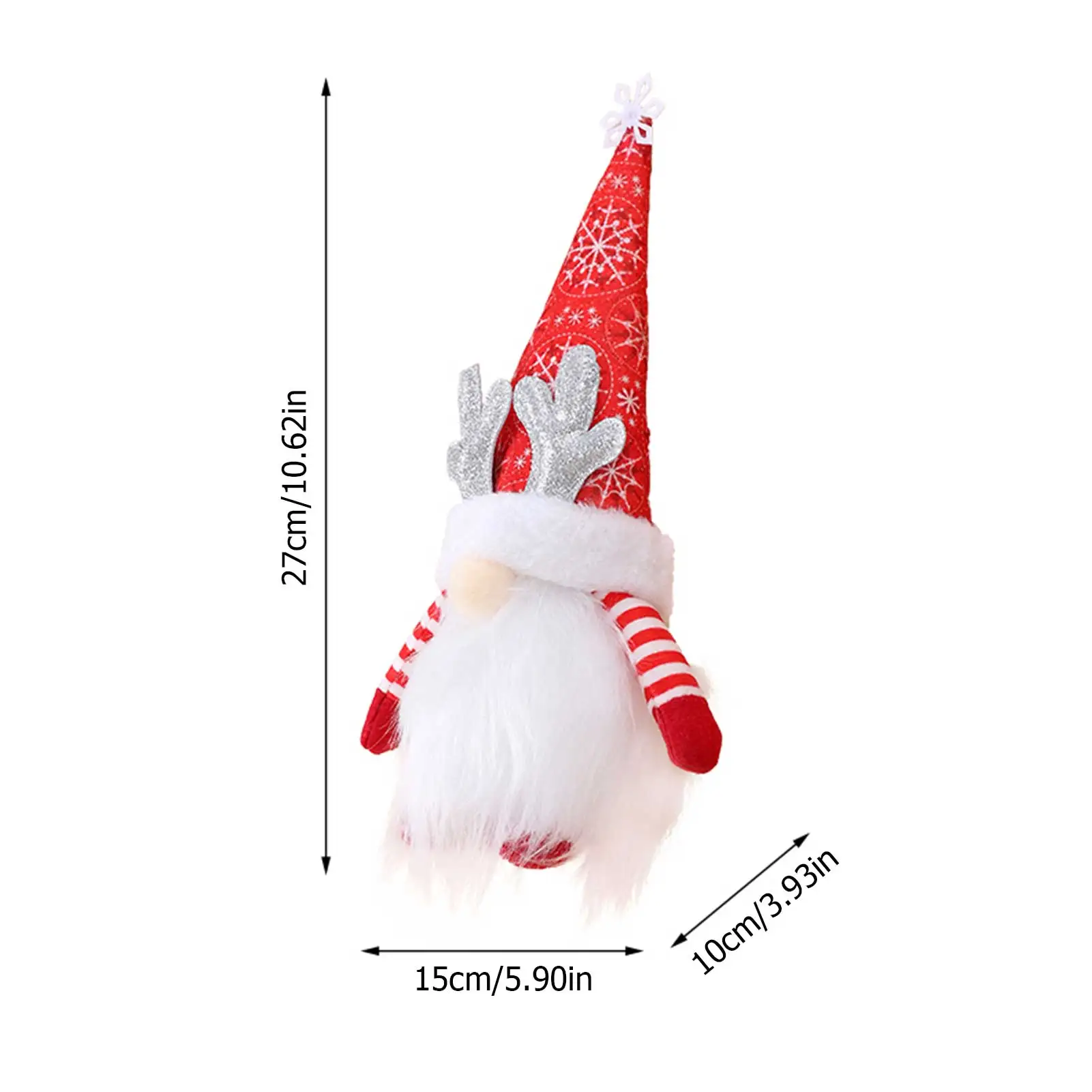 Kalėdų Rudolph Lėlės Rankų Darbo Ornamentas Švyti Beveidis Gnome Pliušinis Lėlės Kalėdos Namų Puošybai Naujųjų Metų Vaikas Dovana Žaislas Patikimas Nuotrauka 3 