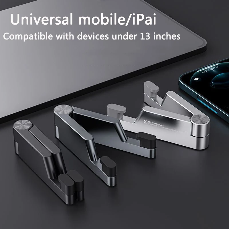 Naujausias T1 Pelninga Telefono Turėtojas Stalas Aliuminio Lydinio Universalus Sulankstomas Mobiliųjų Telefonų Turėtojams Planšetinio Kompiuterio 
