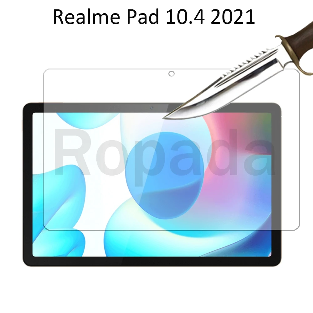 Stiklo screen protector for KOLEGA Realme MYGTUKAI (WIFI) 2021 naujas 10.4