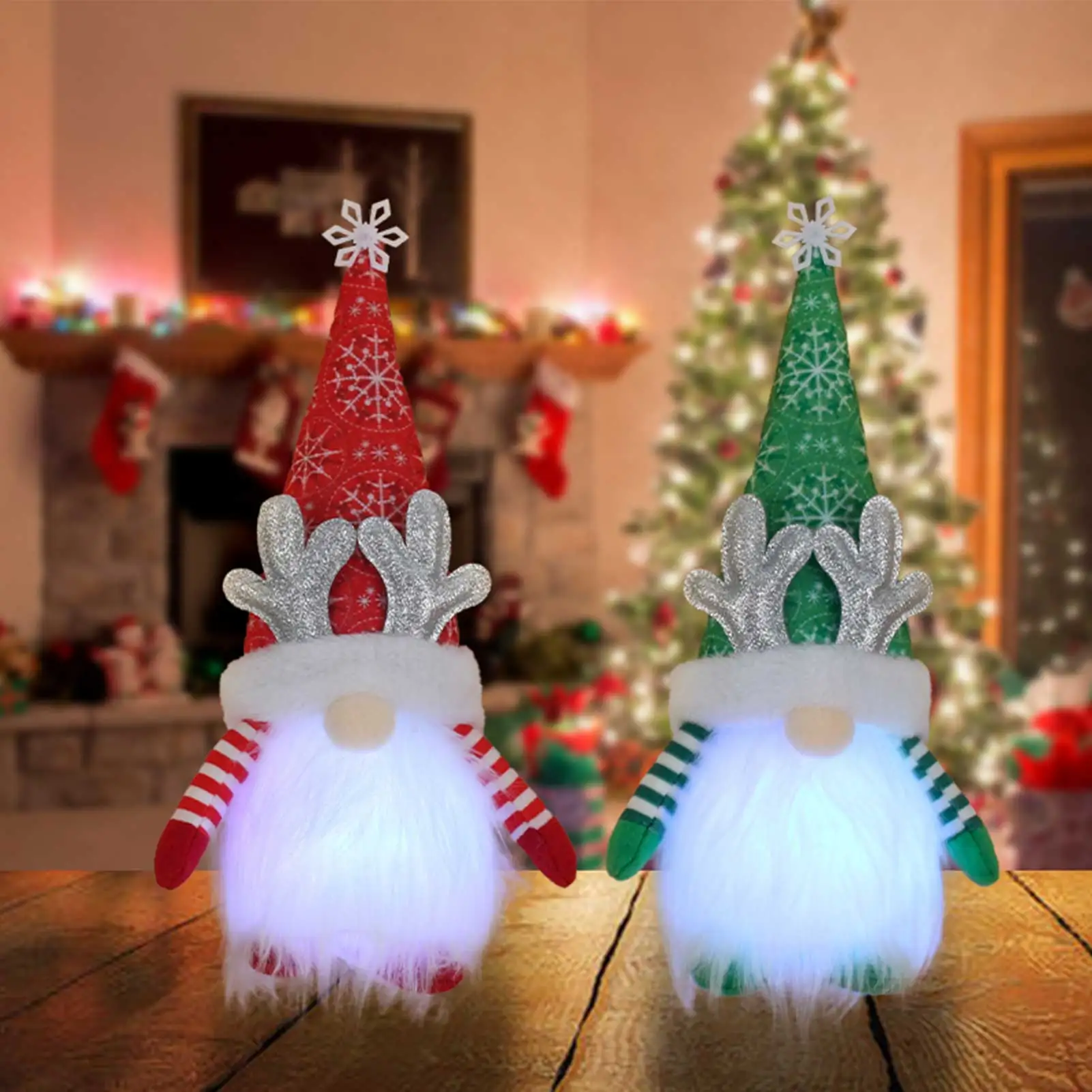Kalėdų Rudolph Lėlės Rankų Darbo Ornamentas Švyti Beveidis Gnome Pliušinis Lėlės Kalėdos Namų Puošybai Naujųjų Metų Vaikas Dovana Žaislas Patikimas Nuotrauka 4 