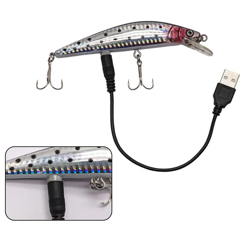 USB Įkrovimo Žvejybos Masalas Vibracijos Netikrą Bionic Masalas Elektros Spręsti Kablys Vibracijos Netikrą Bionic Masalas Elektros Spręsti Kablys Nuotrauka 4 