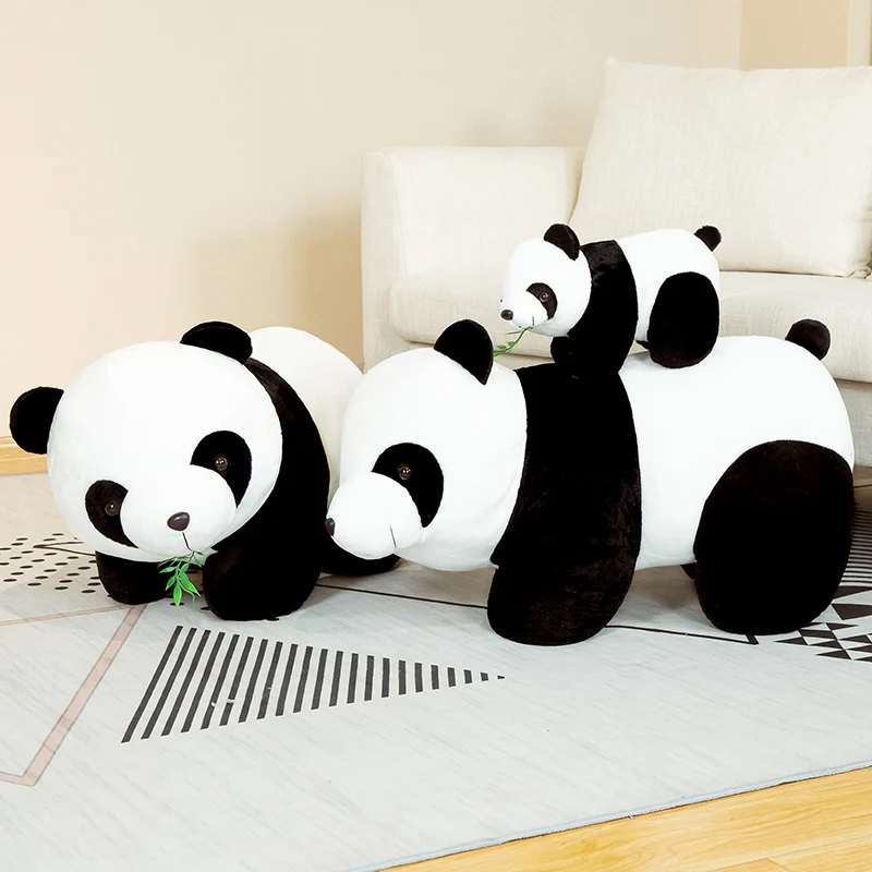 1pc 20CM Puikus Bambuko Lapų Panda Pliušiniai Žaislai Mielas Įdaryti Minkštas Gyvūnų Kinijos Nacionalinis Lobis Panda Vaikams, Kūdikių Dovanos Nuotrauka 5 