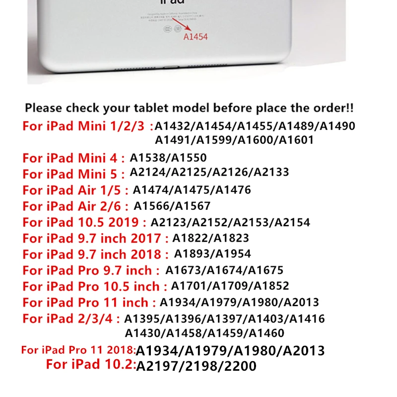 Case for iPad Pro 11 colių 2020 Padengti Skaidriu Aišku, TPU Silicio Tablet Case for iPad Oro 2/1 9.7 2018 Pro 10.5 Mini Funda Nuotrauka 5 
