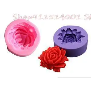 Karšto Pardavimo Amatų Cupcake 3D Rožių Gėlių Minkštas Silikoninis Pelėsiai, Pelėsiai Kepimo Pyragas Slapukus Forma Šokolado Muilas Cukraus Virtuvė Nuotrauka 5 